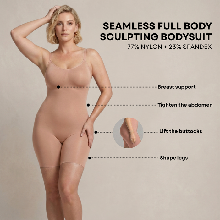 Seamless Full Body Sculpting Bodysuit
