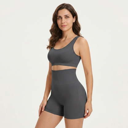 High-Waist Padded Butt Lifter Shorts